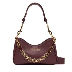 Torebka LOVE MOSCHINO. Czerwone torebki do ręki damskie Love Moschino, bez wzorów, klasyczne, bez dodatków. Za 909.99 zł.