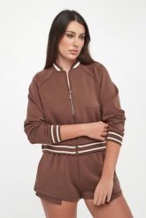 Bluza damska rozpinana ARMANI EXCHANGE. Bluzy damskie Armani Exchange, m, bez wzorów, bez kaptura. W wyprzedaży za 524.25 zł.