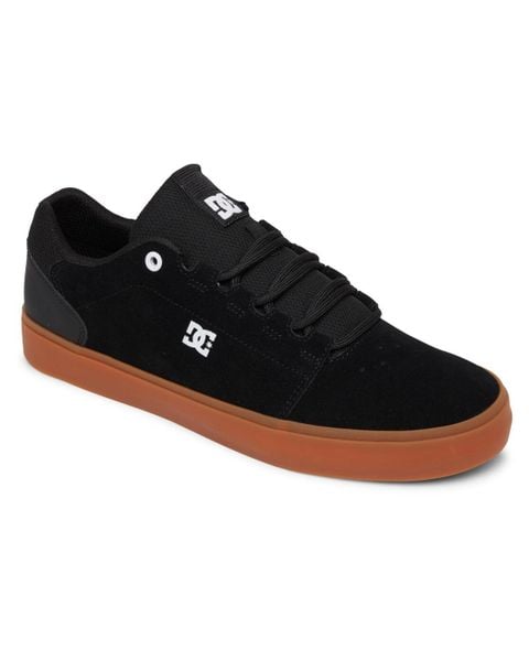 Trampki DC Shoes Hyde, Czarny, Mężczyźni. Czarne trampki męskie DC Shoes, bez wzorów, z gumy, bez zapięcia. Za 319.99 zł.