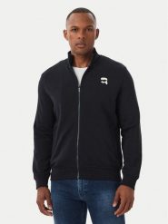 KARL LAGERFELD Bluza 705712 562900 Granatowy Regular Fit. Niebieskie bluzy męskie KARL LAGERFELD, l, bez wzorów, z bawełny, bez kaptura. Za 809.99 zł.