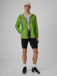 4F Legginsy kolarki do biegania szybkoschnące męskie - czarne M. Czarne legginsy sportowe męskie 4f, m, bez wzorów, z materiału, krótkie, do biegania. Za 129.99 zł.
