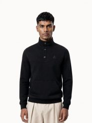 Bluza Le Coq Sportif Essential LF. Czarne bluzy sportowe męskie le coq sportif, l, bez wzorów, z materiału, bez kaptura, na fitness i siłownię. Za 403.00 zł.