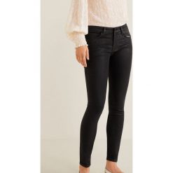 Mango - Jeansy Gloss. Czarne jeansy damskie Mango. Za 199.90 zł.