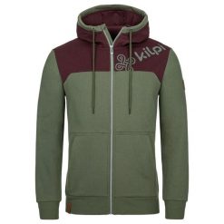 Bluza męska Kilpi ERA-M. Czerwone bluzy męskie Kilpi, m, bez wzorów, z bawełny, z kapturem. Za 180.00 zł.