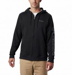 Bluza sportowa męska Columbia Logo Fleece FZ. Białe bluzy męskie Columbia, m, bez wzorów, z bawełny, z kapturem. Za 291.35 zł.