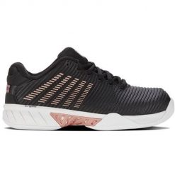Buty do tenisa damskie K-Swiss Hypercourt Express 2. Białe obuwie sportowe damskie K-SWISS, bez wzorów, z materiału, tenisowe. W wyprzedaży za 350.50 zł.
