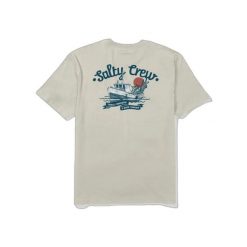 Koszulka Salty Crew Hauler Classic. Szare koszulki sportowe męskie SALTY CREW, bez wzorów, bez kołnierzyka, bez ramiączek. Za 156.51 zł.