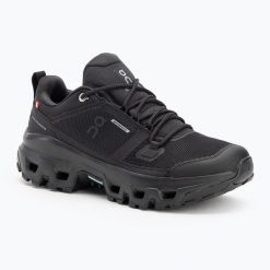 Buty damskie On Cloudrock Low Waterproof. Czarne trekkingi damskie On, trekkingowe. Za 805.45 zł.