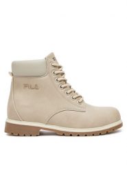 Fila Trapery FFW0219 73111 Szary. Szare śniegowce i trapery damskie Fila, ze skóry. Za 239.99 zł.