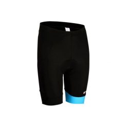 Spodenki na rower 500. Czarne szorty męskie B'TWIN. W wyprzedaży za 49.99 zł.