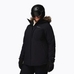 Kurtka narciarska damska Columbia Ava Alpine II Ins. Czarne kurtki snowboardowe damskie Columbia, bez wzorów, bez kaptura, narciarskie. Za 789.99 zł.