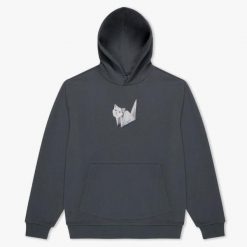 Bluza Rip N Dip Origamo Hood Charcoal. Szare bluzy męskie RIPNDIP, l, bez wzorów, bez kaptura. Za 488.52 zł.