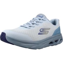 Buty SKECHERS GLIDE STEP VORTEX Niebieski. Niebieskie obuwie sportowe damskie Skechers, bez wzorów, z syntetyku, na fitness i siłownię. Za 302.99 zł.