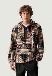 Bluza Mężczyzna COLUMBIA Helvetia II Printed Hoodie. Brązowe bluzy męskie Columbia, m, bez wzorów, z poliesteru, z kapturem. Za 414.95 zł.