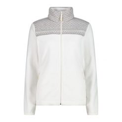 Bluza damska turystyczna CMP 34J0486. Białe bluzy damskie CMP, l, bez wzorów, bez kaptura. Za 382.50 zł.