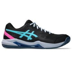 Buty do padla Asics Gel-Dedicate 8. Czarne buty sportowe męskie Asics, bez zapięcia. Za 324.60 zł.