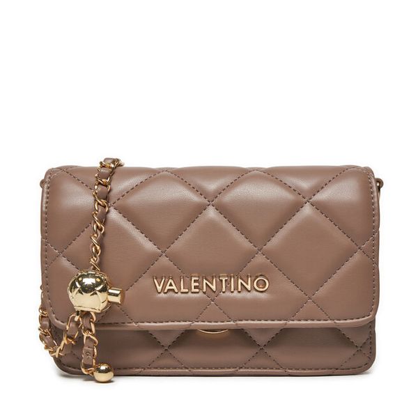Torebka Valentino. Brązowe listonoszki damskie Valentino, bez wzorów, bez dodatków. Za 379.99 zł.