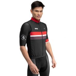 Męska wiatroszczelna kamizelka rowerowa Real Sporting de Gijón x. Czarne buty sportowe męskie SIROKO, m, bez wzorów, sportowe, bez kaptura. Za 254.00 zł.