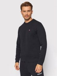 Napapijri Bluza Balis NP0A4FQW Czarny Regular Fit. Czarne bluzy męskie Napapijri, m, bez wzorów, z bawełny, bez kaptura. Za 209.99 zł.