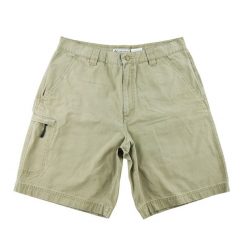Second life - Columbia spodenki męskie cargo - Jak nowy. Brązowe krótkie spodenki sportowe męskie Columbia, l, bez wzorów, z materiału, trekkingowe. Za 85.16 zł.
