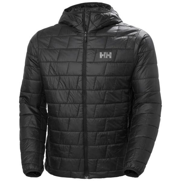Kurtka z kapturem Helly Hansen Lifaloft. Czarne kurtki męskie Helly Hansen, l, bez wzorów, z materiału, z kapturem. Za 856.00 zł.