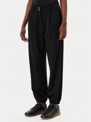 Liu Jo Sport Spodnie dresowe TA5193 J5942 Czarny Relaxed Fit. Czarne spodnie dresowe damskie Liu Jo Sport, m, bez wzorów, z bawełny. Za 359.99 zł.