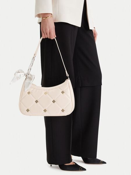 Nine West Torebka EO-Ludlow Dusk-KS2576-1 Beżowy. Brązowe torebki do ręki damskie Nine West, bez wzorów, ze skóry, bez dodatków. Za 168.99 zł.