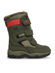 CMP Śniegowce Kids Hexis Snow Boot Wp 30Q4634 Zielony. Zielone buty zimowe chłopięce CMP, bez wzorów, z materiału, bez zapięcia. Za 349.99 zł.