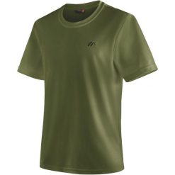T-shirt Maier Sports Walter. Brązowe t-shirty męskie Maier Sports, s, bez wzorów, z materiału, klasyczne, bez kołnierzyka. Za 215.00 zł.