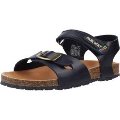 Sandały PABLOSKY 516522P Niebieski. Niebieskie sandały męskie Pablosky, z materiału, bez zapięcia. Za 200.99 zł.