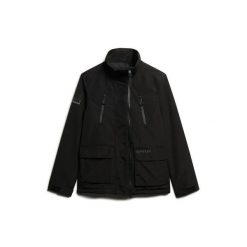 Kurtka wodoodporna Superdry Ultimate. Czarne kurtki męskie Superdry., s, bez wzorów, eleganckie, bez kaptura. Za 610.60 zł.