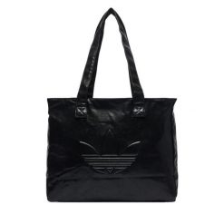 Torebka adidas. Czarne torebki shopper damskie Adidas, bez wzorów, bez dodatków. Za 239.99 zł.