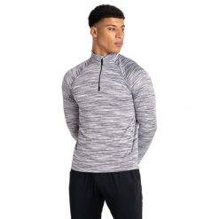 Dżersej z długim rękawem Dare 2B Accelerate. Szare bluzy męskie Dare 2b, xl, bez wzorów, z dżerseju, bez kaptura. W wyprzedaży za 194.00 zł.