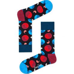 Happy Socks - Skarpety Ying Yang. Czarne skarpety męskie marki Happy Socks, z bawełny. W wyprzedaży za 27.90 zł.