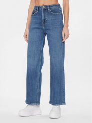 Pepe Jeans Jeansy PL204598 Niebieski Wide Leg. Niebieskie jeansy damskie Pepe Jeans. Za 259.99 zł.