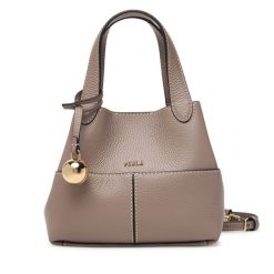 Torebka Furla. Szare torebki do ręki damskie Furla, bez wzorów, klasyczne, bez dodatków. Za 1,299.00 zł.