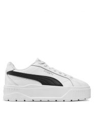 Puma Sneakersy Karmen II Jr 398878 02 Biały. Białe buty sportowe dziewczęce Puma, bez wzorów, ze skóry, bez zapięcia. Za 229.99 zł.