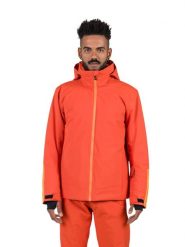 Kurtka narciarska Rossignol męska Strawpile JKT pomarańczowa. Brązowe kurtki snowboardowe męskie Rossignol, l, bez wzorów, z materiału, długie, z kapturem, narciarskie. Za 1,189.00 zł.