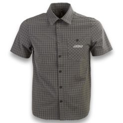 Koszula Ande Arizona Dorośli. Szare koszule męskie ANDE, s, bez wzorów, z elastanu, sportowe, bez kołnierzyka, bez ramiączek. Za 270.99 zł.