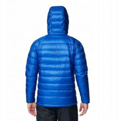 Columbia Arctic Crest Down Hooded Jacket 2088774433 Niebieskie XL. Niebieskie kurtki męskie Columbia, m, bez wzorów, bez kaptura. Za 996.62 zł.