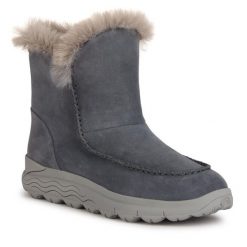 Śniegowce Geox. Szare kozaki damskie Geox. Za 989.99 zł.