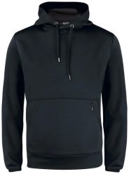 Clique Oakdale bluza z kapturem męska z poliestru, czarna – black. Czarne bluzy męskie CLIQUE, m, bez wzorów, z materiału, z kapturem. Za 233.98 zł.