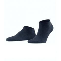 Skarpety Falke Family. Niebieskie skarpety męskie Falke, bez wzorów, z bawełny. Za 102.00 zł.