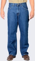 Beniamin Spodnie Ben Davis Carpenter WASHED INDIGO DENIM. Niebieskie spodnie sportowe męskie Beniamin, m, bez wzorów, z denimu. Za 243.59 zł.