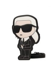 Karl Lagerfeld Kids Torebka Z31211 Czarny. Czarne torby i plecaki dziecięce Karl Lagerfeld Kids, ze skóry. Za 396.99 zł.
