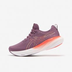 Buty do biegania damskie ASICS Gel-Ziruss 8. Fioletowe obuwie sportowe damskie Asics, bez wzorów, z materiału, do biegania. W wyprzedaży za 399.99 zł.