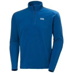 Kurtka polarowa 1/2 zip Helly Hansen daybreaker. Niebieskie kurtki męskie Helly Hansen, s, bez wzorów, z polaru, trekkingowe. Za 199.99 zł.