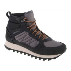 Buty Merrell Alpine Sneaker Mid Plr Wp 2 J004289 czarne. Czarne trekkingi męskie . Za 639.93 zł.