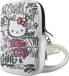 Sourcing Hello Kitty Handbag HKPBPDGPHE white/white Graffiti Kitty Head. Białe torby i plecaki dziecięce Sourcing. Za 133.93 zł.