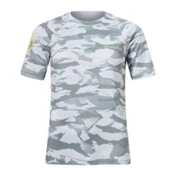 Damski jersey Endura Mountain Camo Ltd. Szare koszulki sportowe damskie ENDURA, bez wzorów, z jersey, bez kołnierzyka, bez ramiączek, rowerowe. Za 246.99 zł.